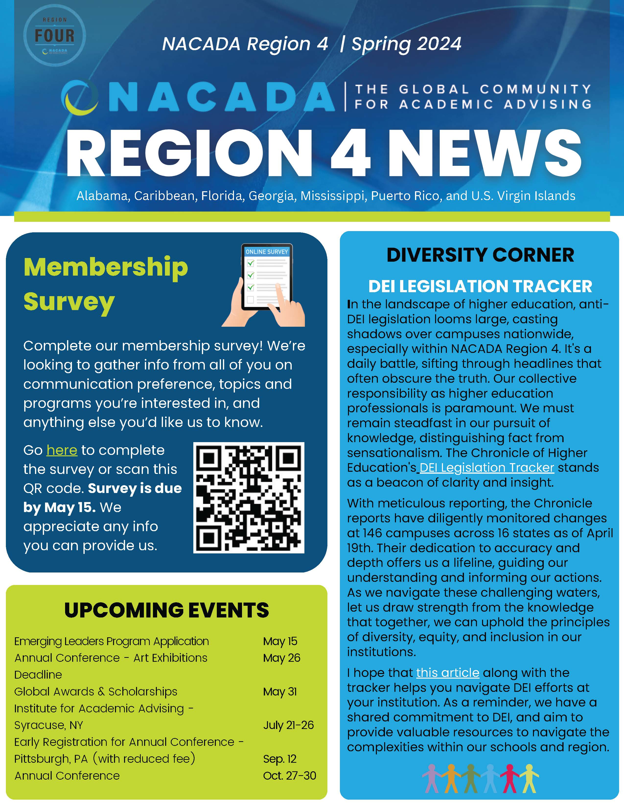 R4 Spring 2024 newsletter cover